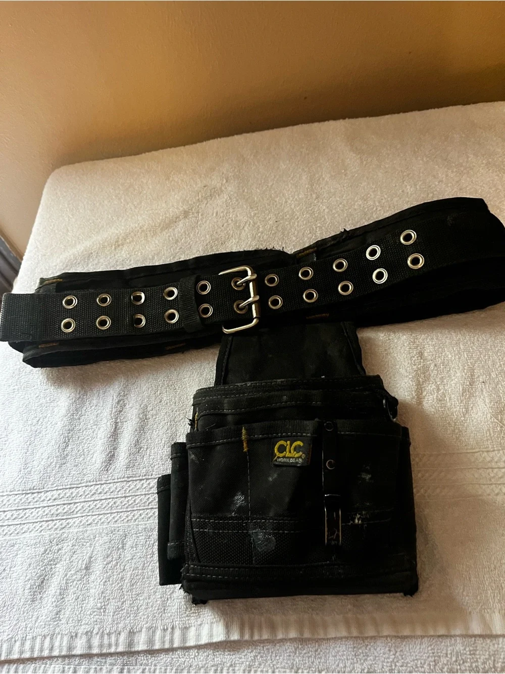 CLC 2 Pc Tool Belt & Pouch